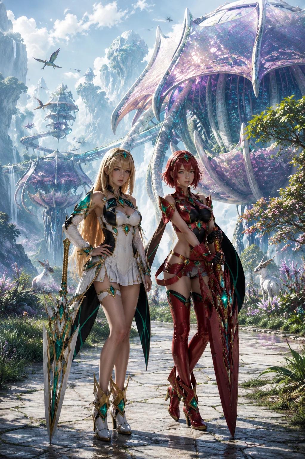 Mythra and Pyra thumbnail