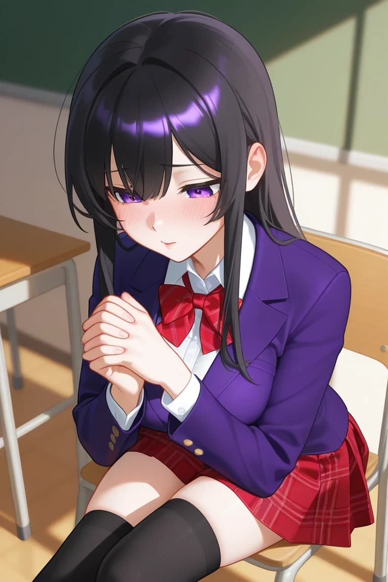 Shizuku Ichinose - Very shy childhood friend of few words thumbnail