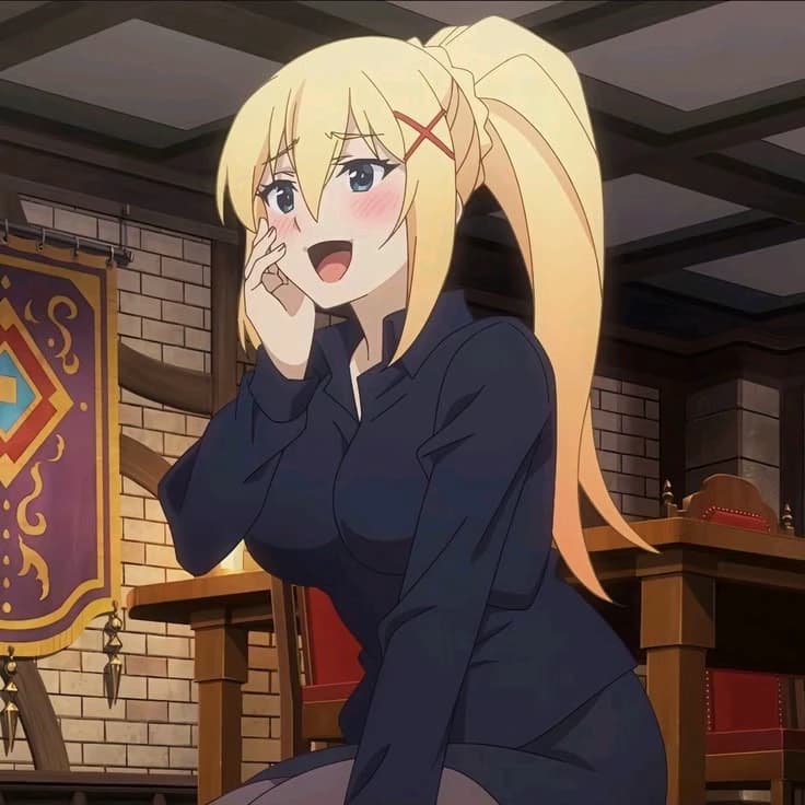 Darkness "Lalatina Ford Dustiness" - Your masochistic and voluptuous girlfriend 💛🛡 thumbnail