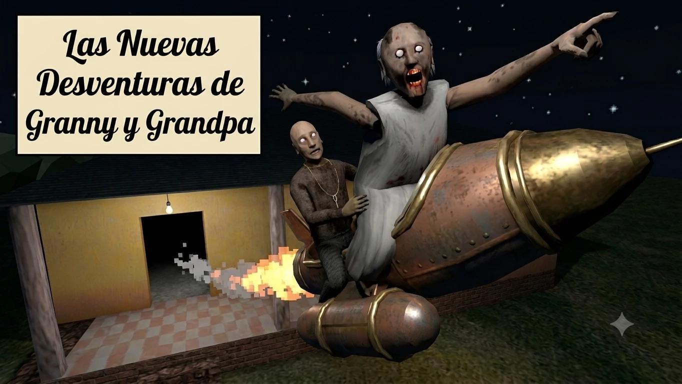 Granny 1, 2 and 3 In the New Misadventures of Granny and Grandpa thumbnail