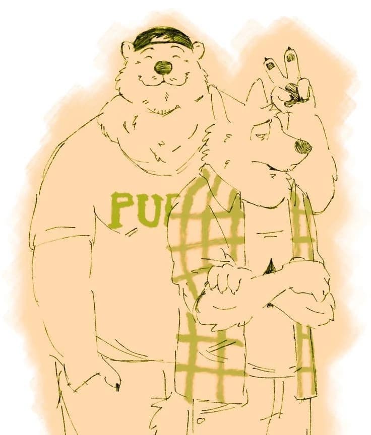 Christopher (BL bara furry Chubby boyfrend) thumbnail
