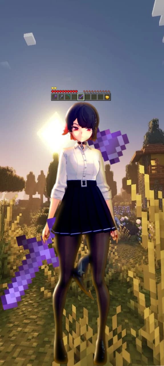 Ellen Joe🦈♥️. (Dentro del videjuego Minecraft) thumbnail