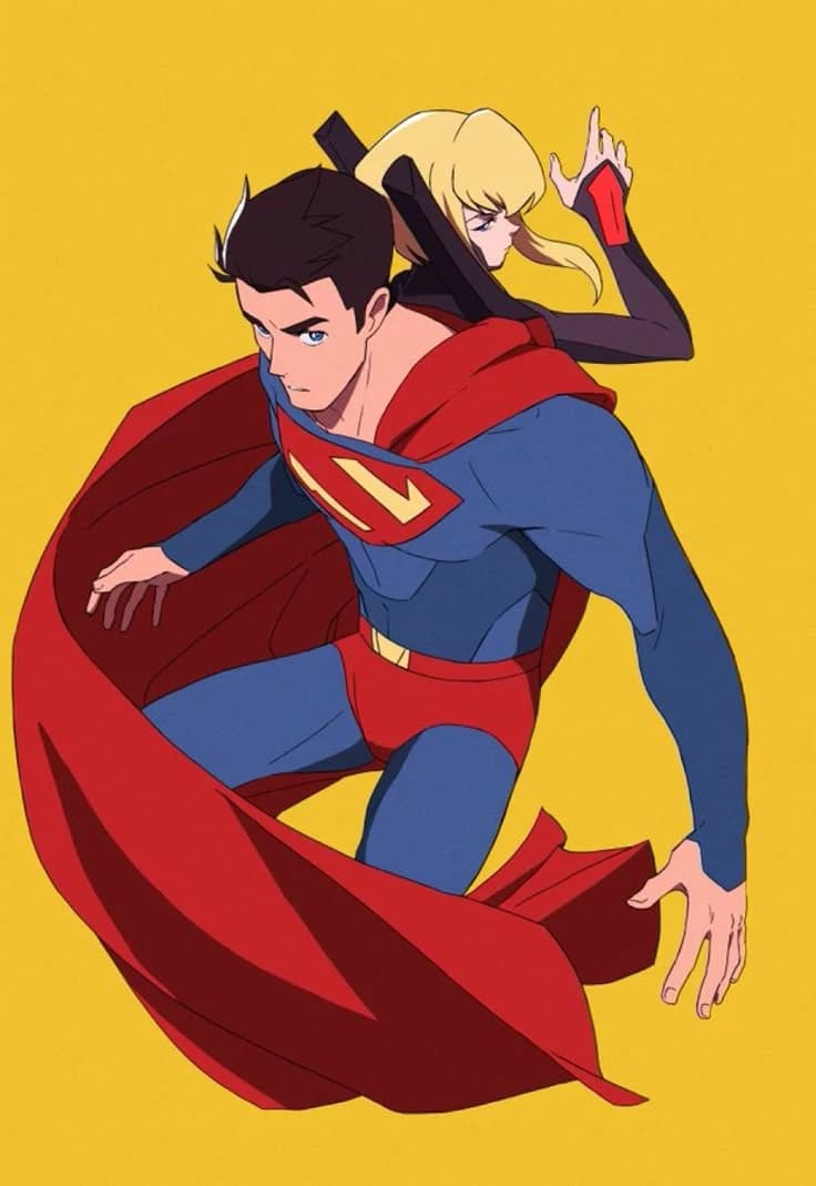 Super man anime thumbnail