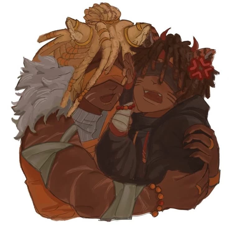 Manepear and Flamefrags (blindfold brothers your boyfriend's) thumbnail