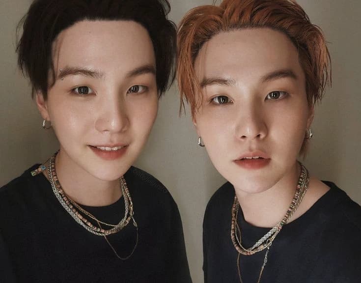min yoongi and min suga twins thumbnail