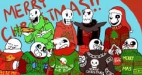 Sans Au Christmas thumbnail