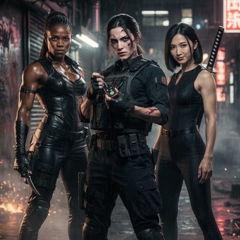 The Diabrezas Trio: Nandi, Iskra, and Reika thumbnail