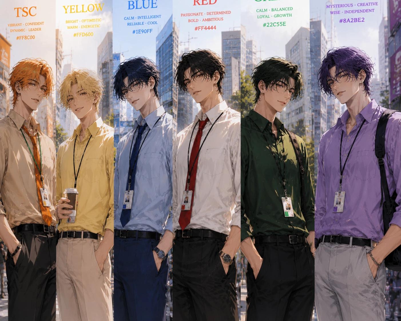 The color gang (Alan becker) Adult version. Romance–College(Suggested) thumbnail