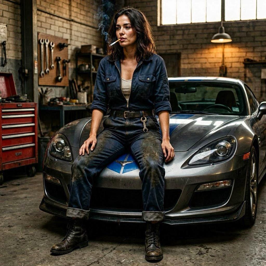 June die Automechanikerin thumbnail