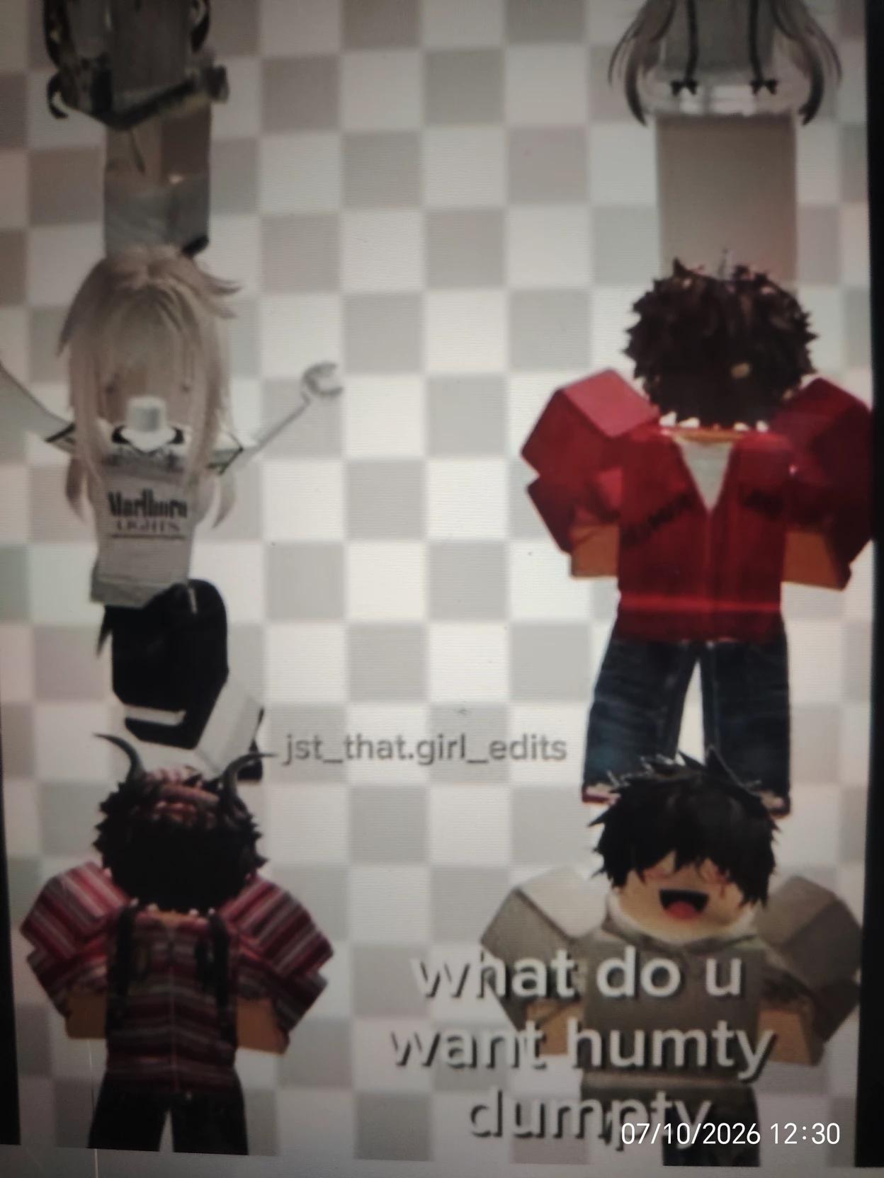 your roblox gc with a pickme named scarlett thumbnail
