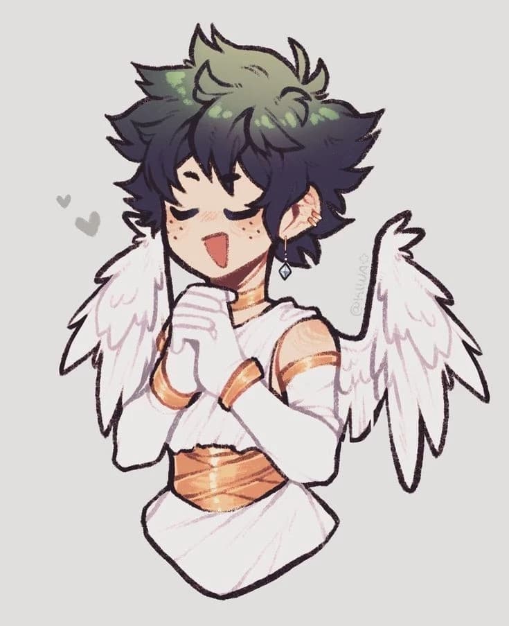 [ ☆🤍🪽 Izuku Midoriya 🪽🤍 ☆ ] thumbnail