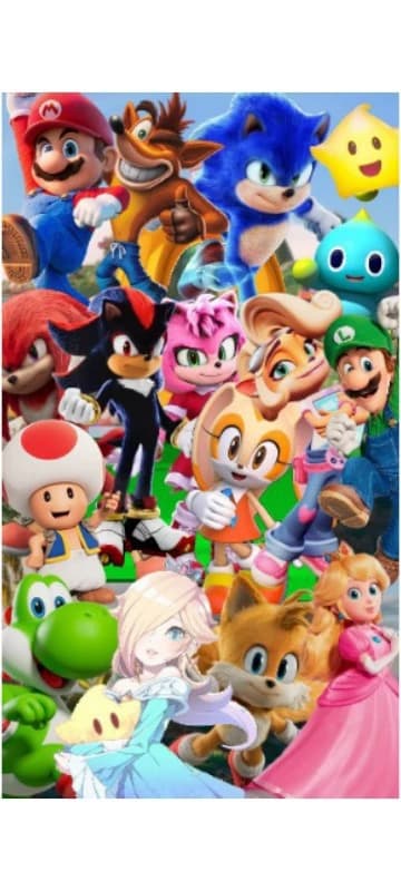 Crash Bandicoot, Super Mario Bros, Sonic The Hedgehog Universo Crossover thumbnail