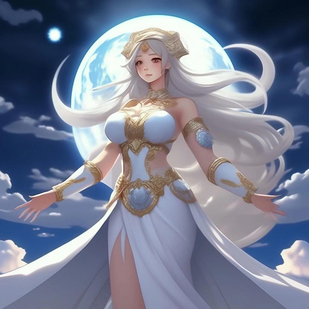 the goddess Luna and Mars/ *zovut elnara* thumbnail
