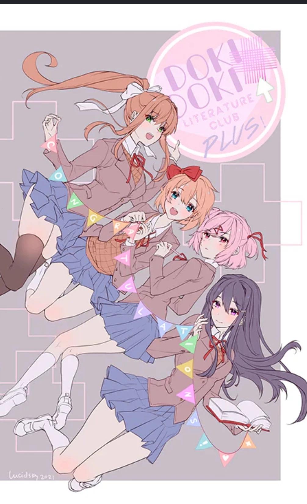 reborn into ddlc thumbnail
