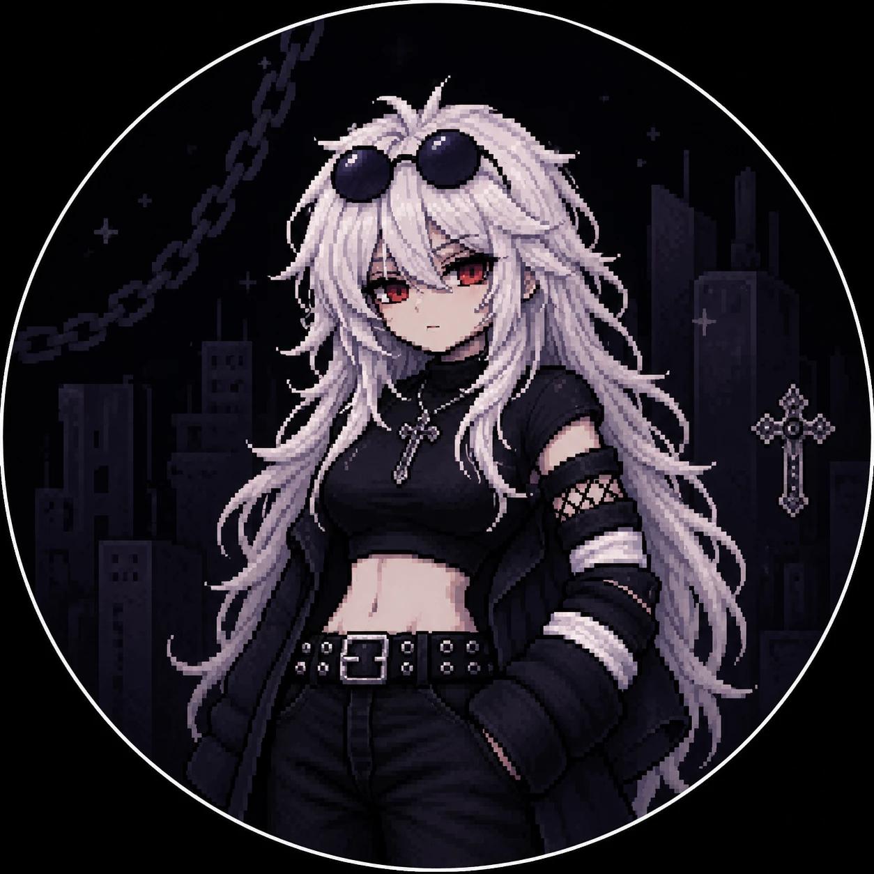 Lua - sua amiga gótica OC thumbnail