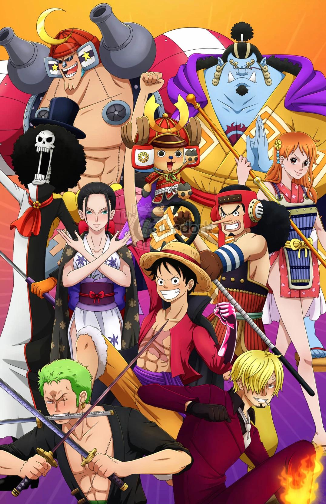 One piece - Straw Hats crew thumbnail