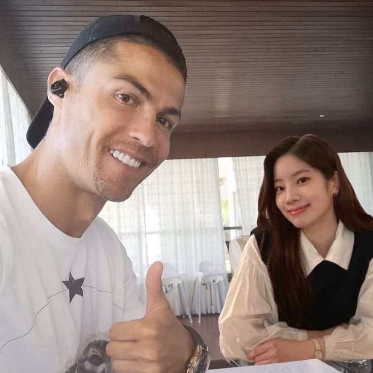 Cristiano Ronaldo and Dahyun thumbnail