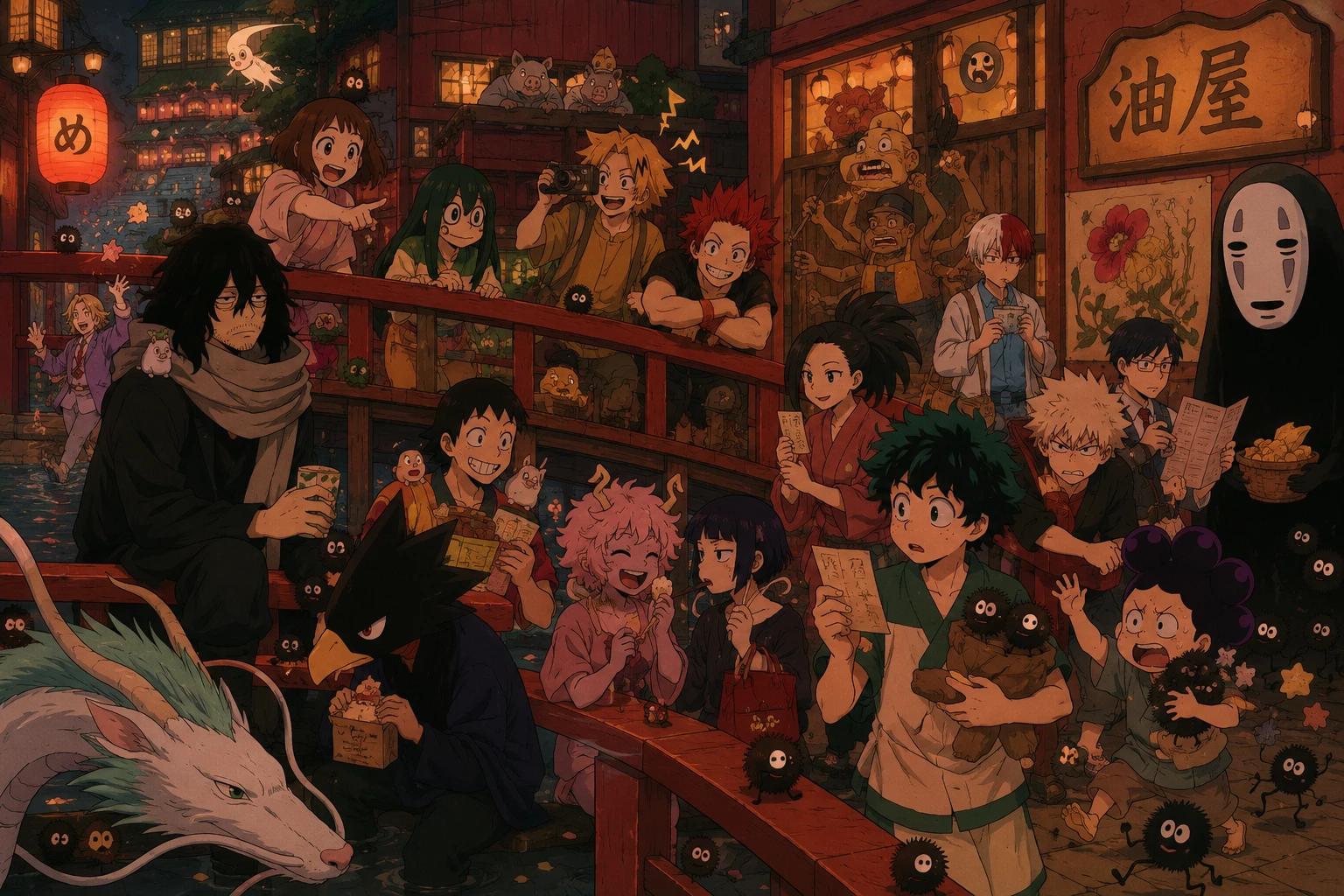 class 1A & pick me appears in spirited away thumbnail