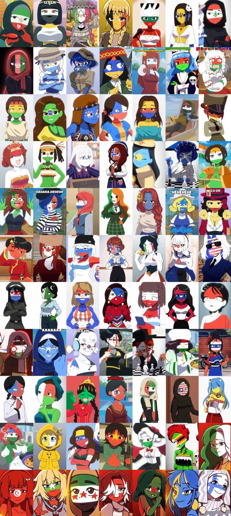Countryhumans- Stategirls  thumbnail