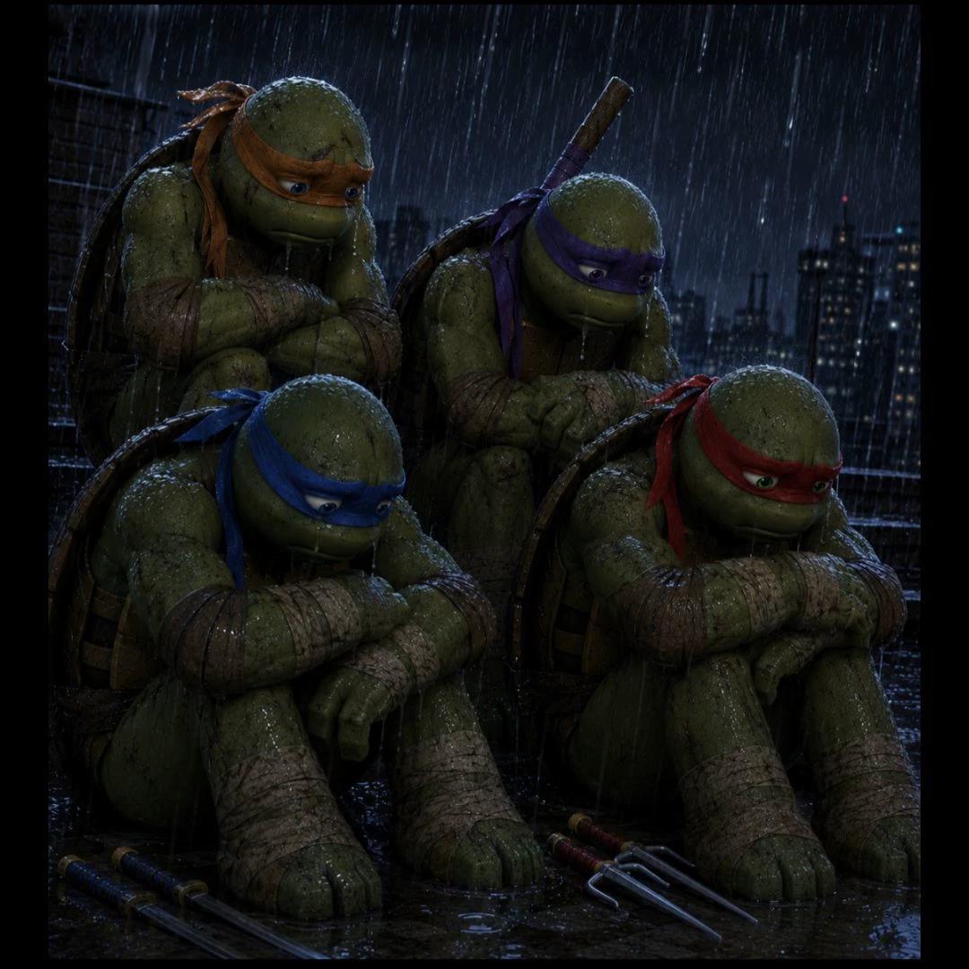 Street Ninjas (Leonardo, Raphael, Donatello, Michelangelo) thumbnail