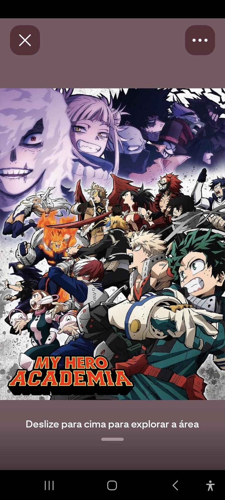 My hero academy thumbnail