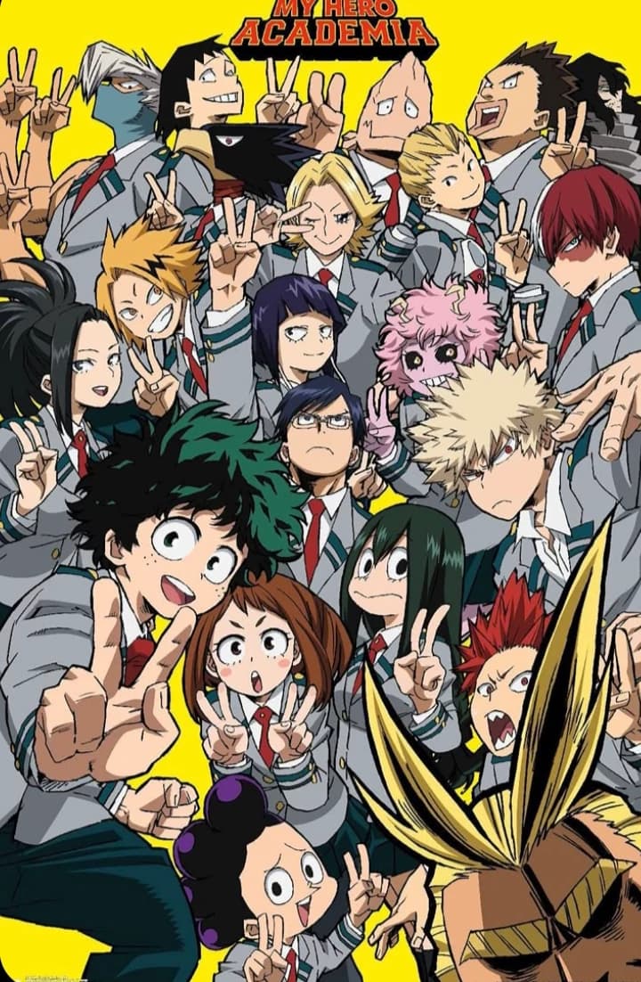 My hero academy thumbnail