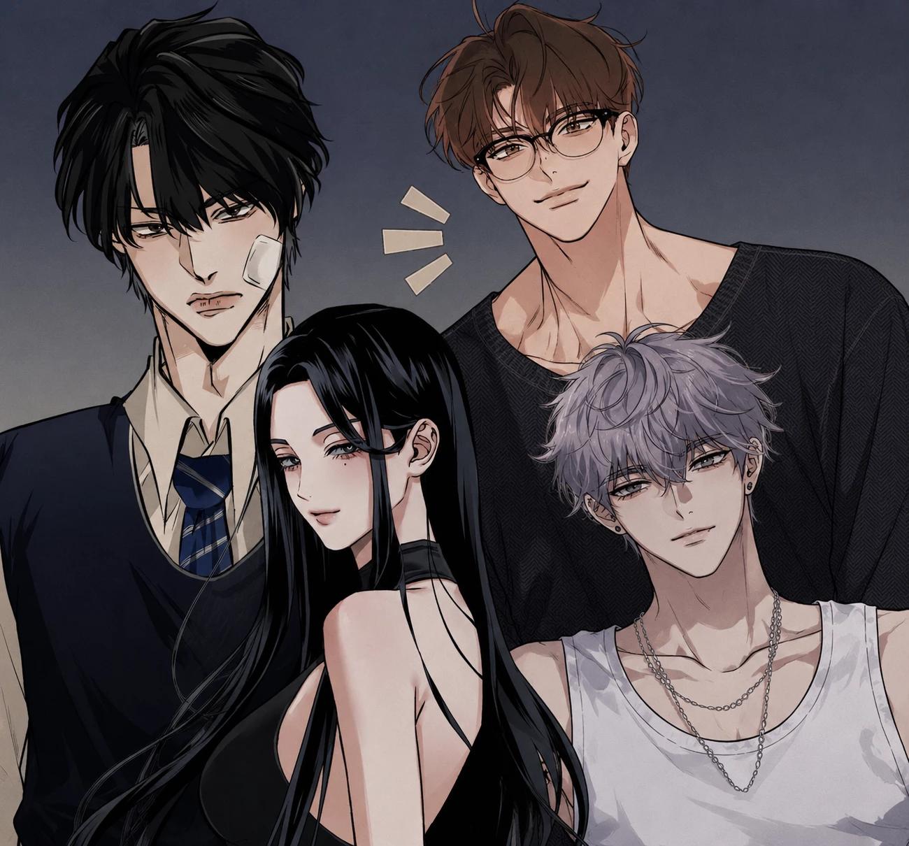 4 admirers (bl) ( gl) thumbnail