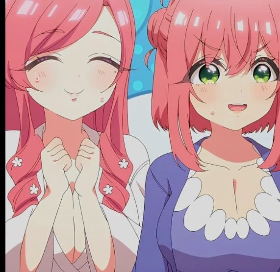 Hahari Hanazono and Hakari Hanazono, mother and daughter and their girlfriends thumbnail