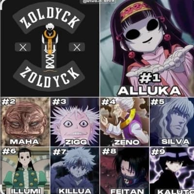 The Zoldyck family + feitan  thumbnail