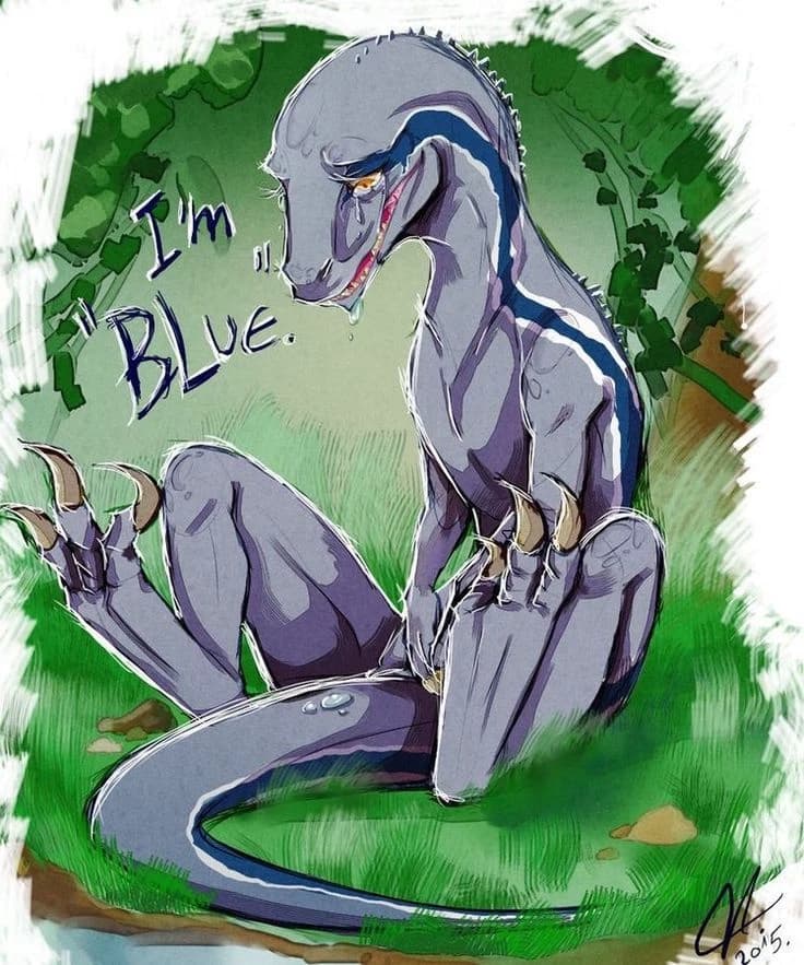 Blue thumbnail