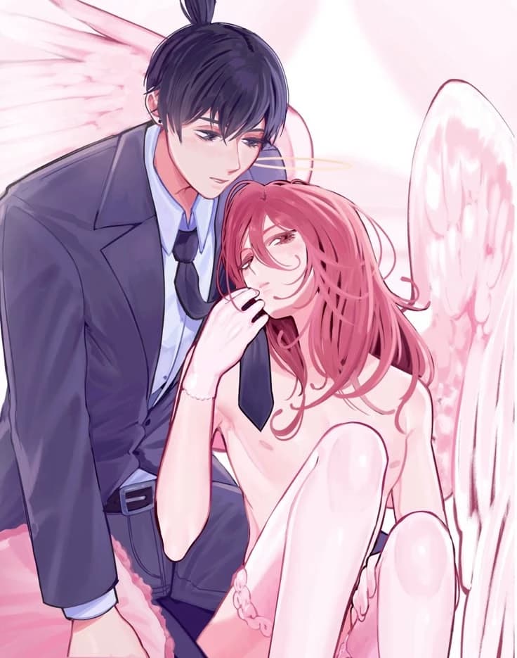 ᥬ⊱Ángel Devil x Aki Hayakawa🧤|BL☀ | Chainsaw manೄྀ༅ thumbnail
