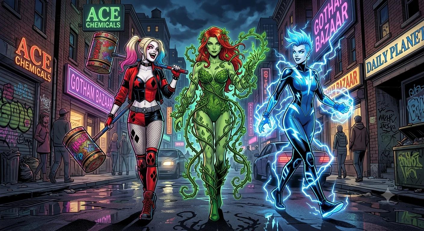 Harley, Ivy, and Livewire thumbnail