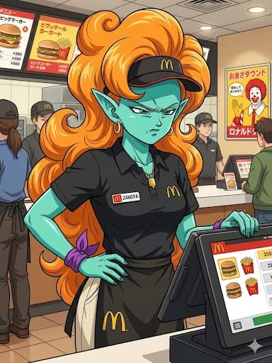 Zangya cajera from McDonald's thumbnail