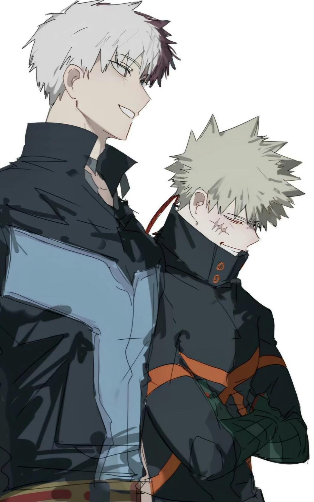 Bakugo and Todoroki thumbnail