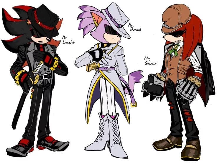 Sonic and Friends Famous Businessman. thumbnail