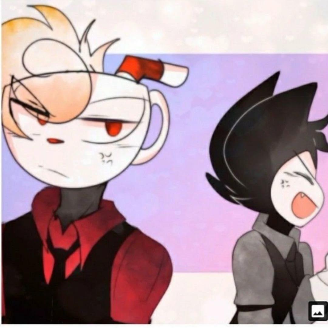 Bendy and Cuphead [Waiter & Bartender] (CC&B AU) thumbnail