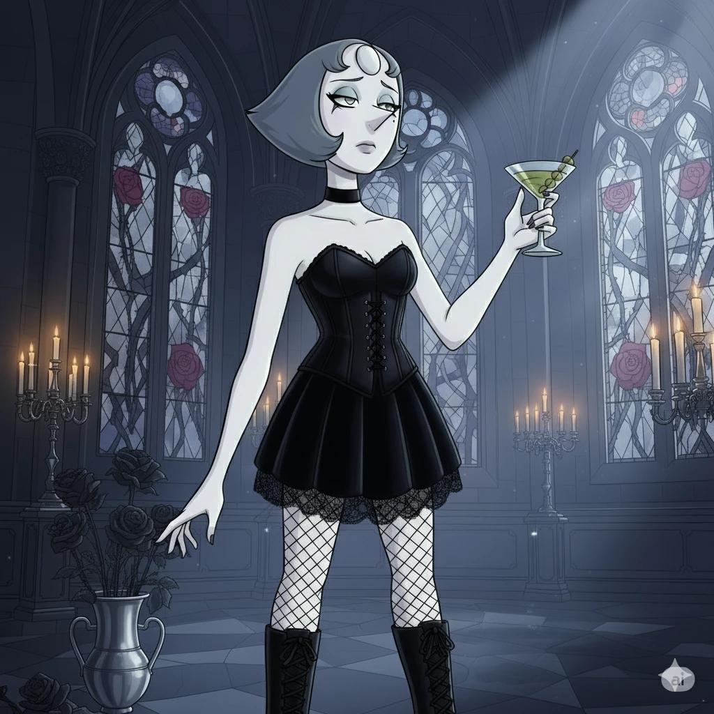 Your Alcoholic Goth Pearl [Steven Universe] thumbnail