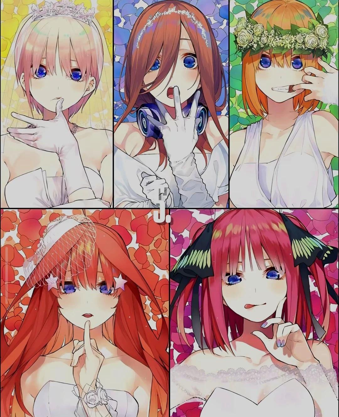 The Quintuplets at the wedding 💒 thumbnail