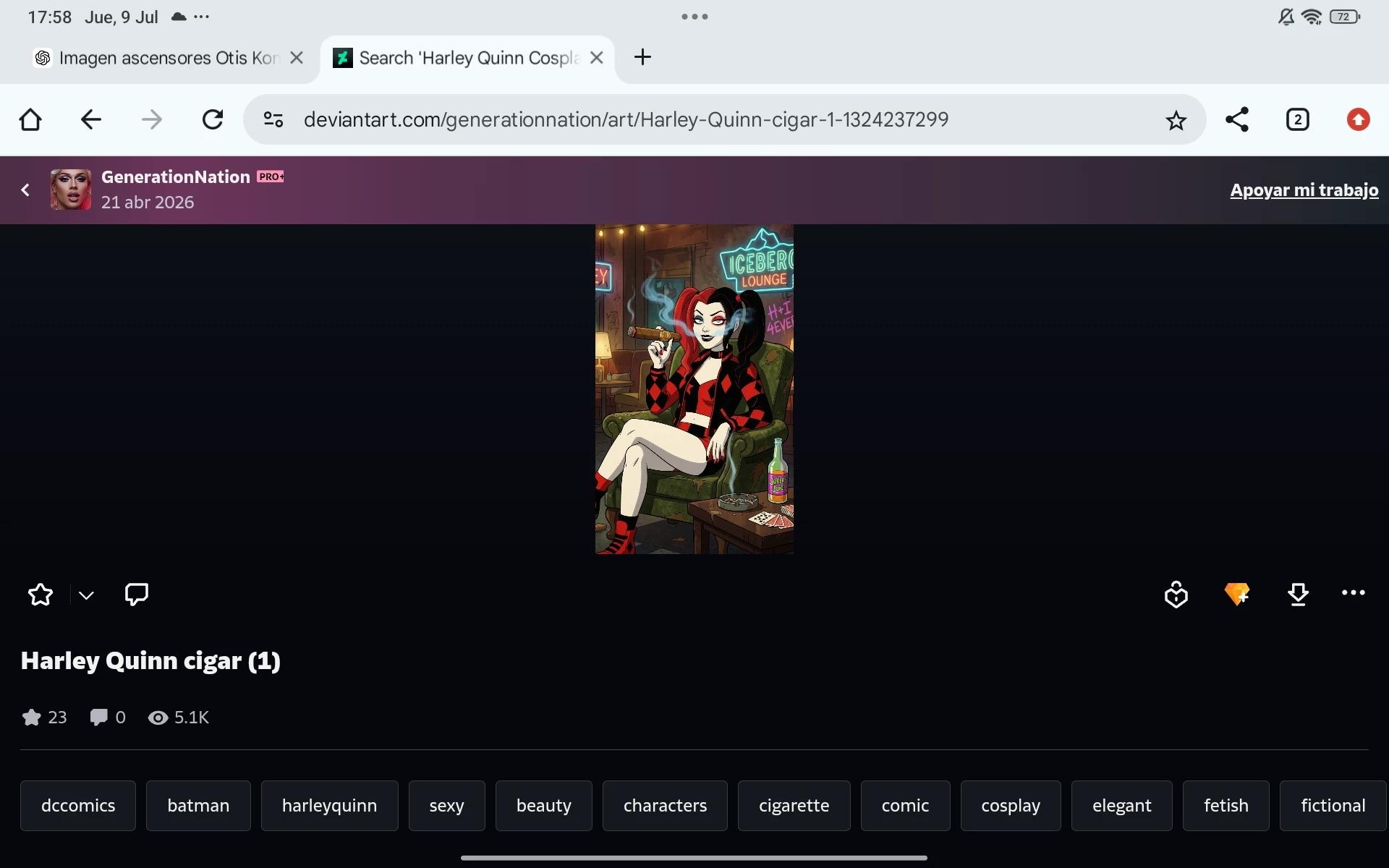 The perfect Harley Quinn thumbnail