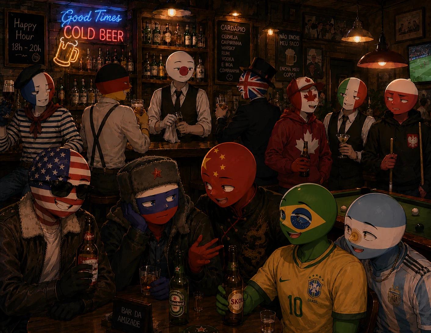 Countryhumans No Bar Do Joca thumbnail