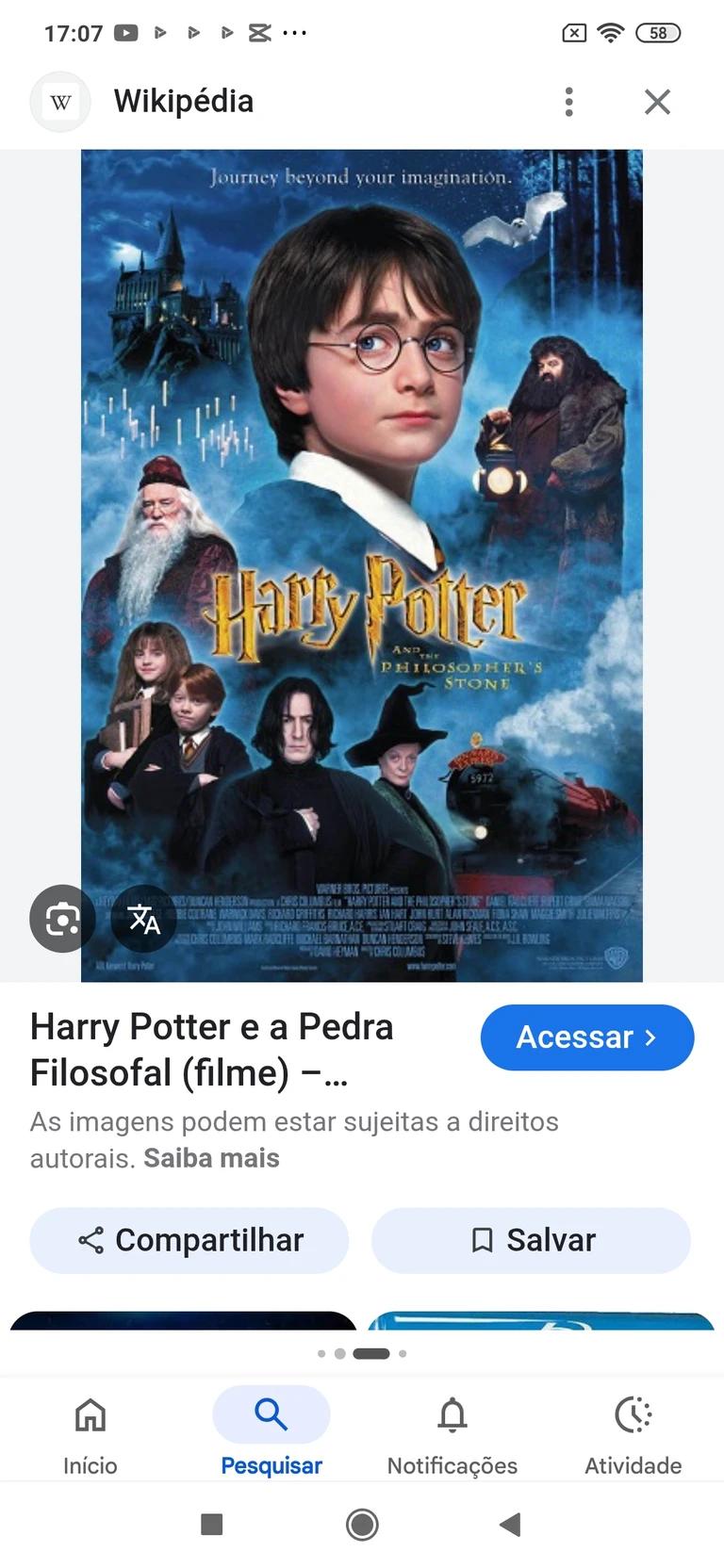 Harry Potter and the Sorcerer's Stone + Attention-seeking thumbnail