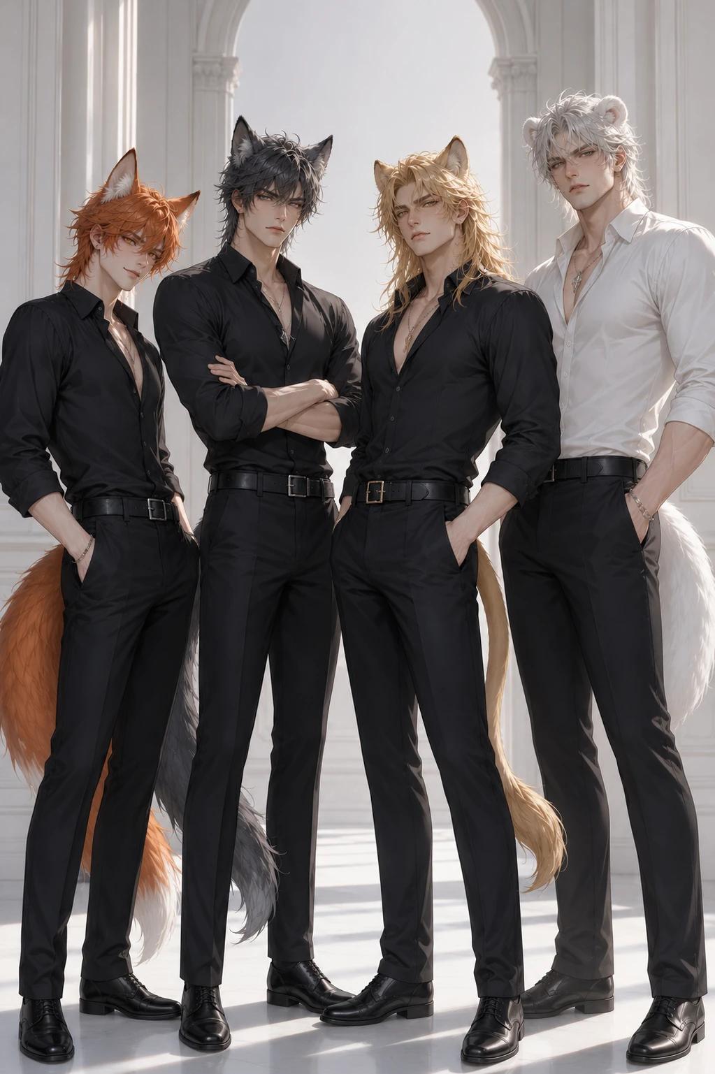 Felix, Victor, Elias, and Finn \| Beastkin thumbnail