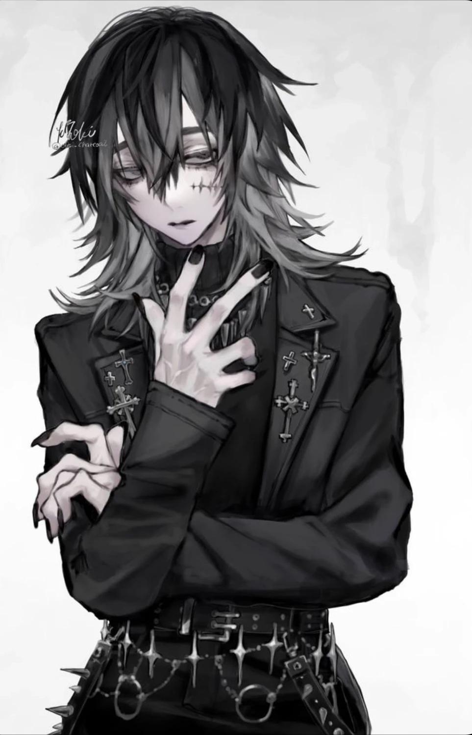 Emo graveyard worker kid thumbnail