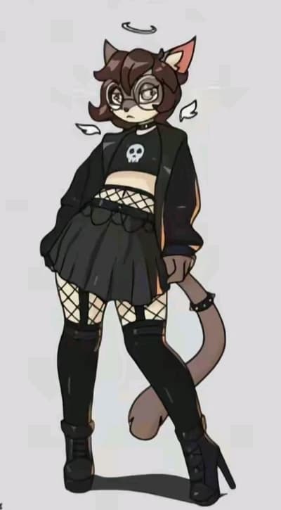 Miko (goth femboy) thumbnail