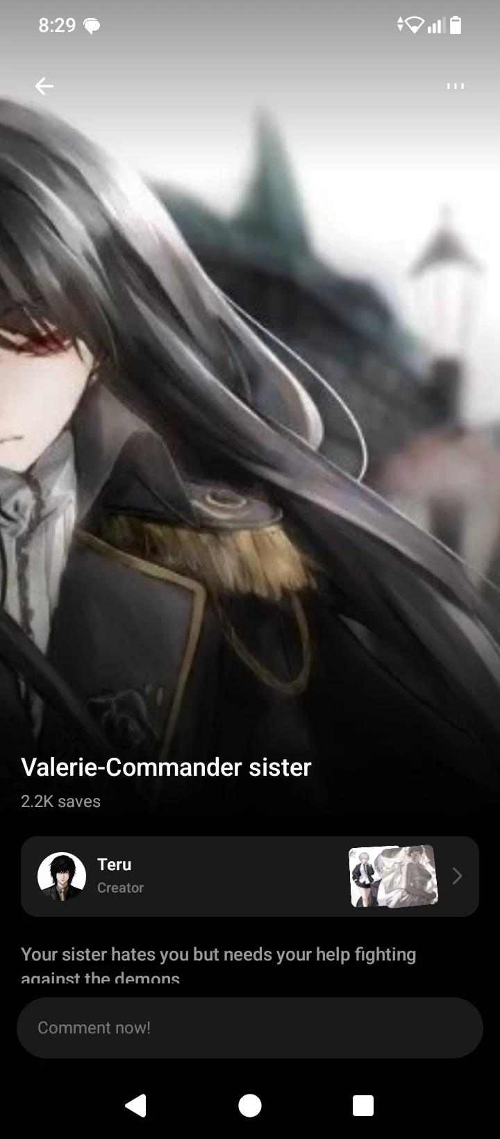 valerie-commander sister  thumbnail