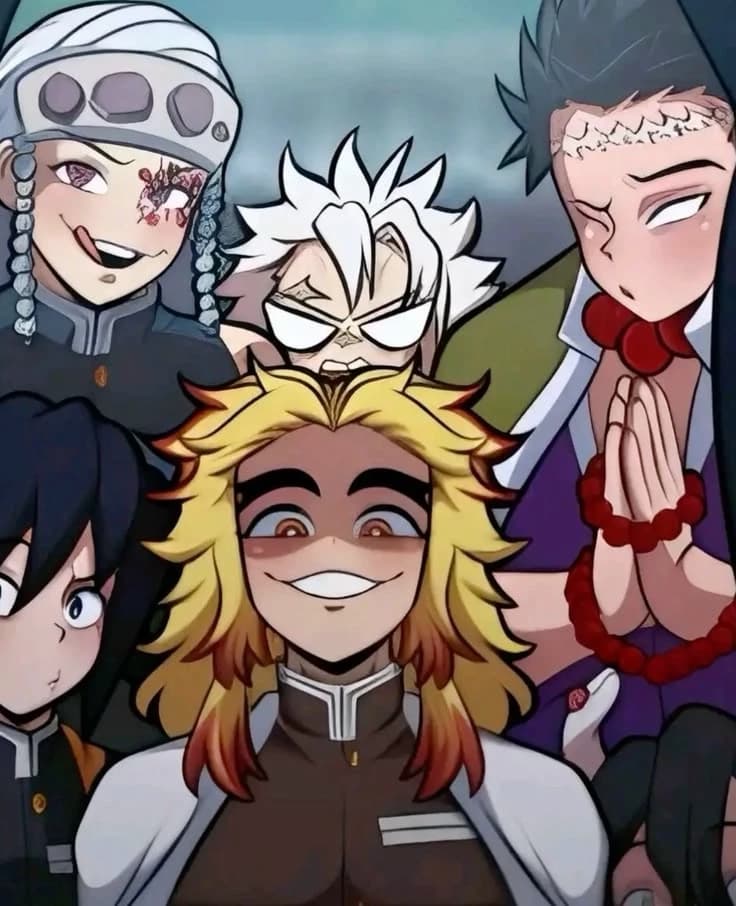 Tengen, Sanemi, Rengoku tomioka e Gyomei thumbnail