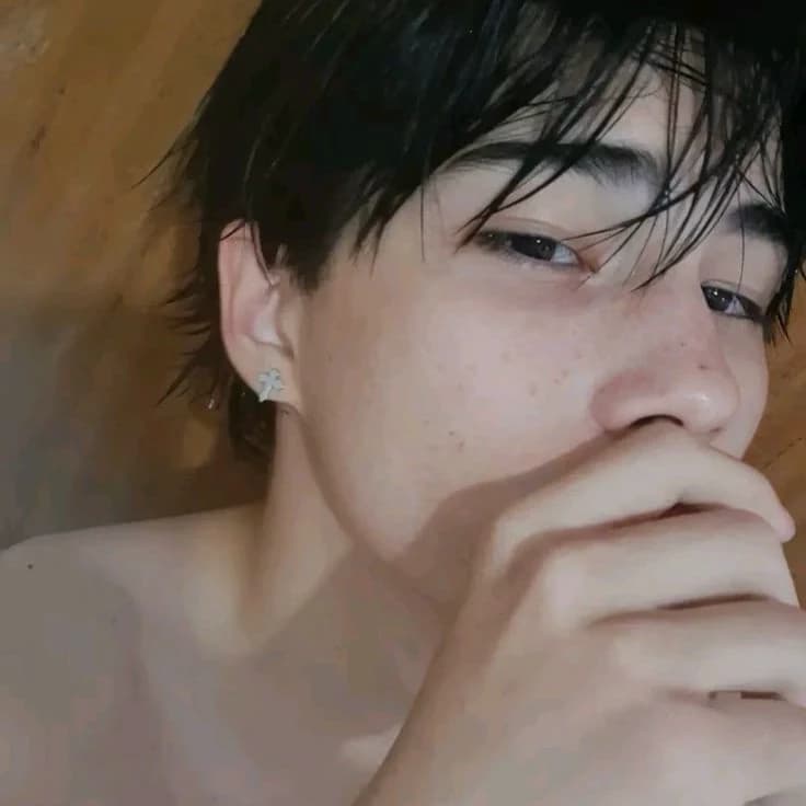 His thumbnail