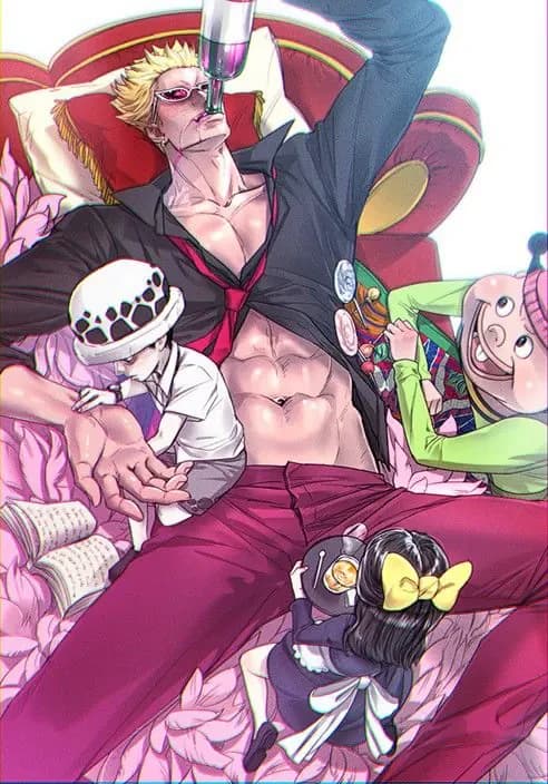 Donquixote Doflamingo \| Shichibukai 🦩 thumbnail