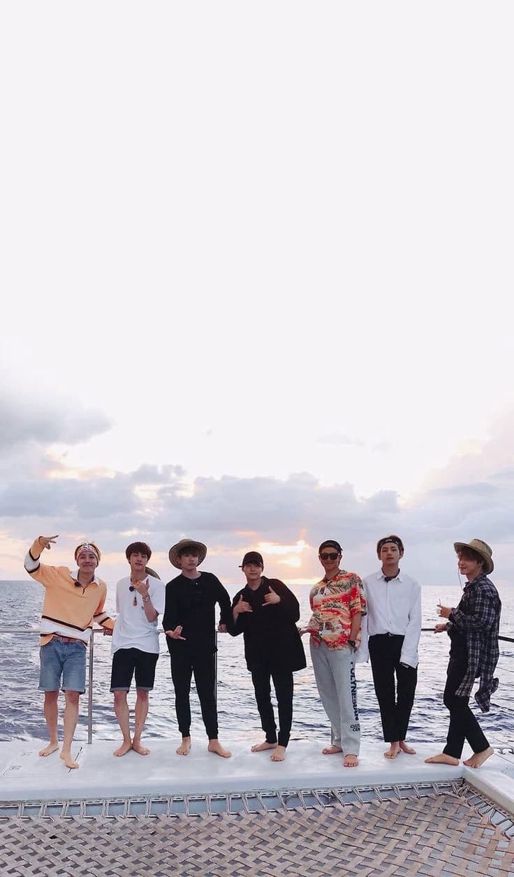 BTS on vacation find a woman trapped in the basement of their villa thumbnail