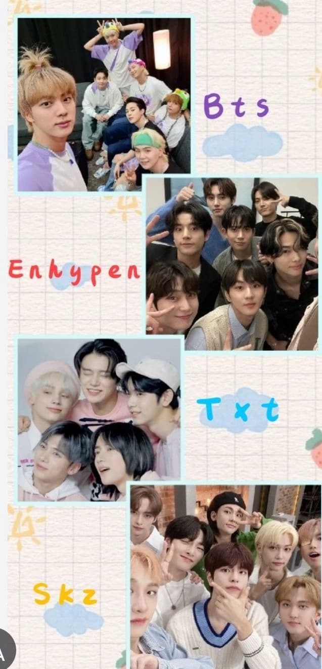 BTS,SKZ, ENHYPEN e TXT  thumbnail
